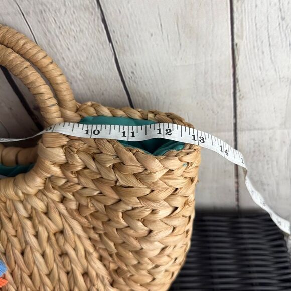 Tan Woven Tote Bag - Picture 8 of 9